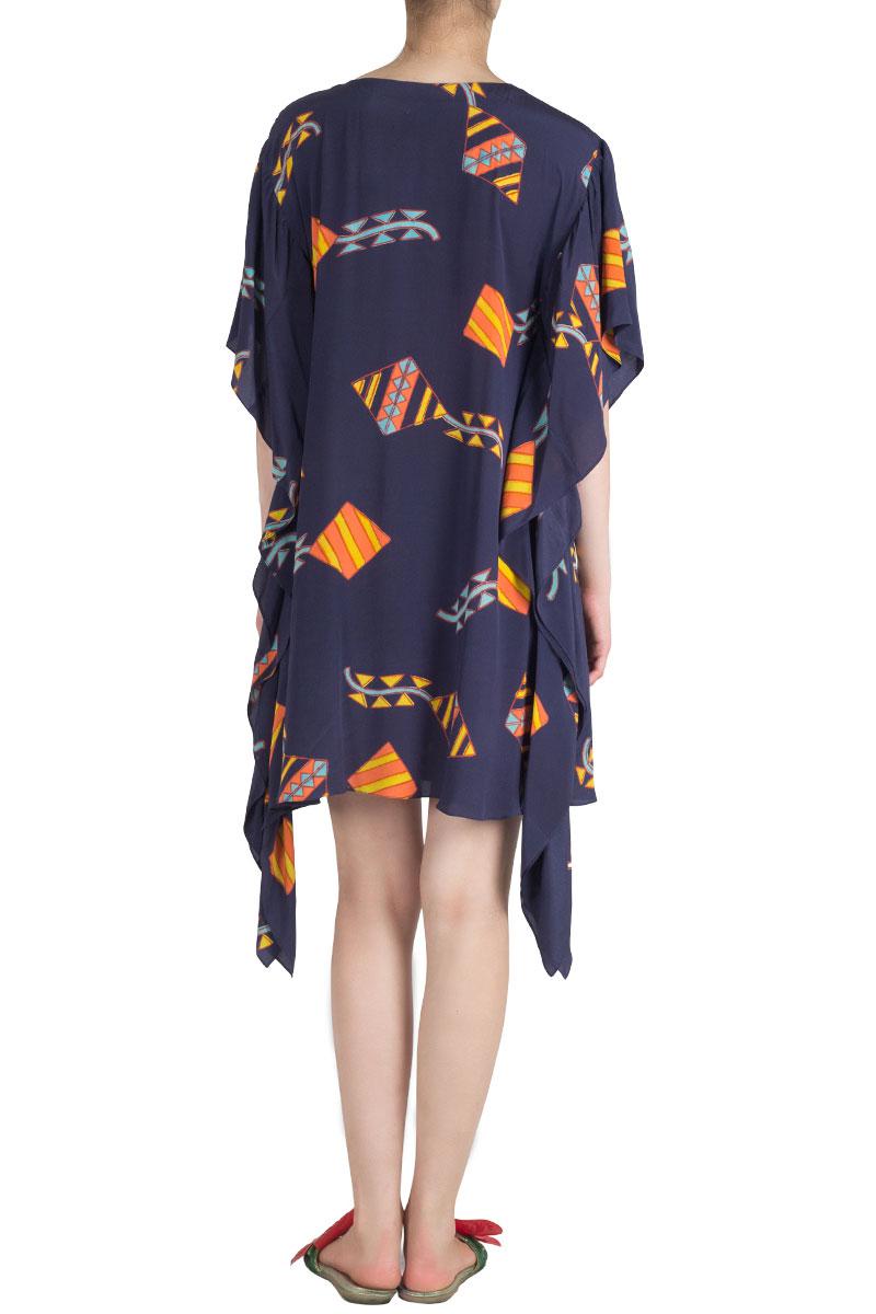 Printed Short Kaftan