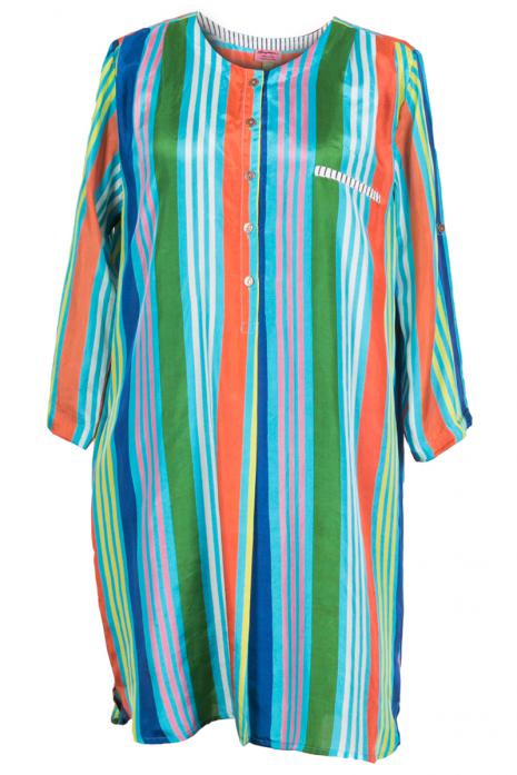 TURQUOISE POP TUNIC