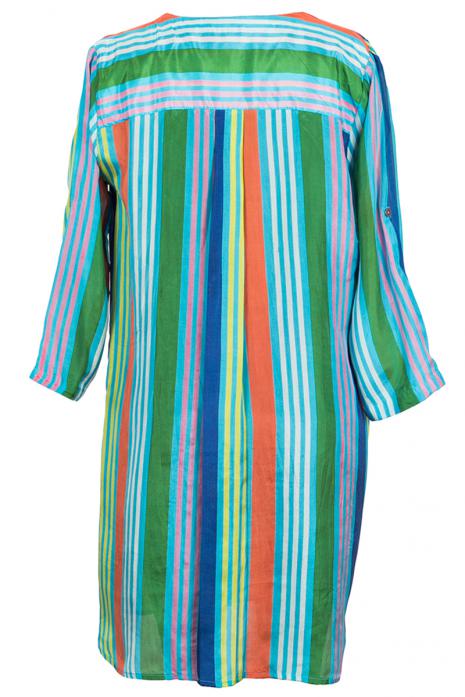 TURQUOISE POP TUNIC