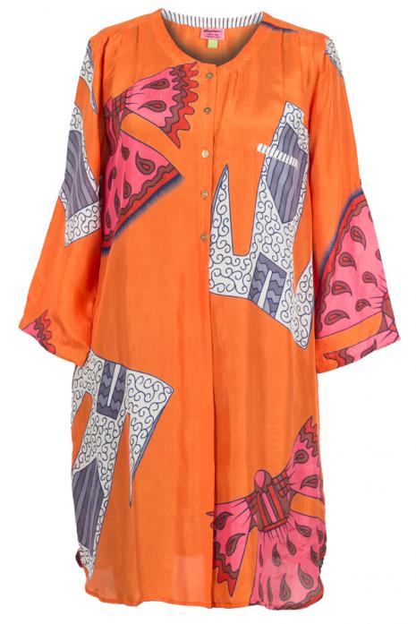 ORANGE POP TUNIC