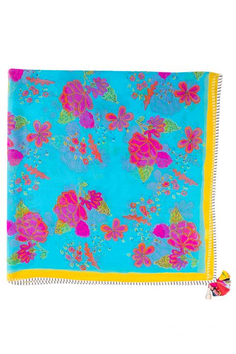 East India Printed Chiffon Scarf