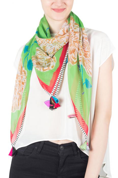 Printed Chiffon Scarf