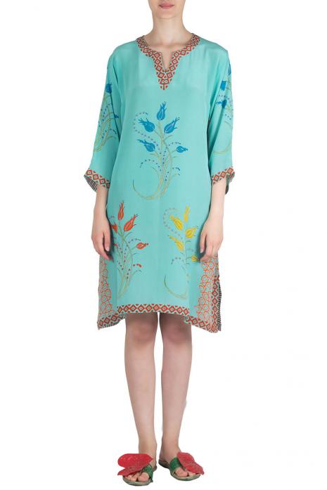 Jade Printed Zubeda Kurta