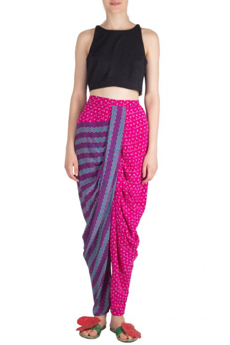 Printed Dhoti Pant